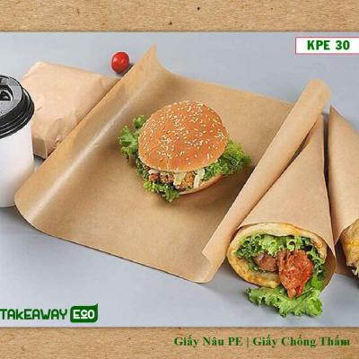 Giấy Kraft tráng PE